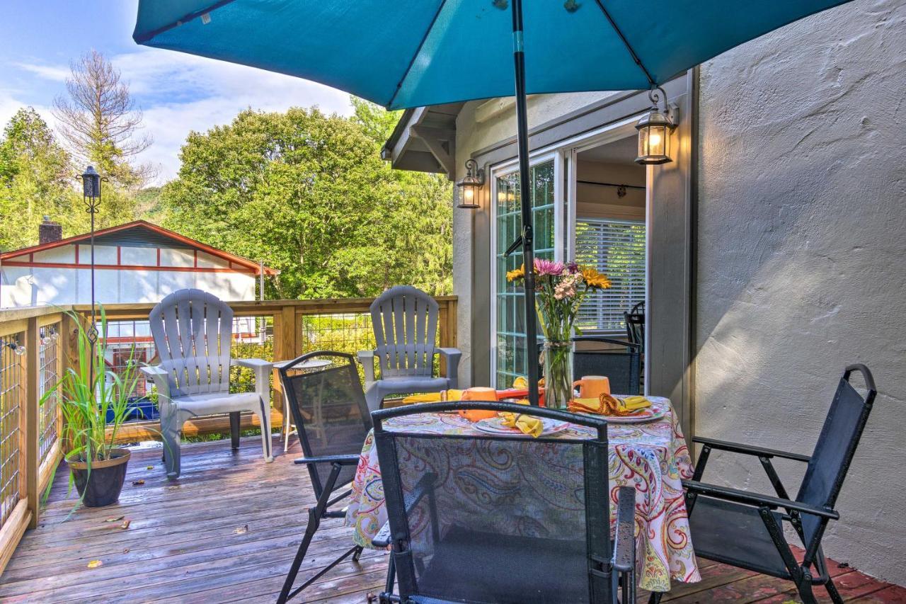 Shaw Creek Cottage With Fire Pit And Forest Views Hendersonville Extérieur photo