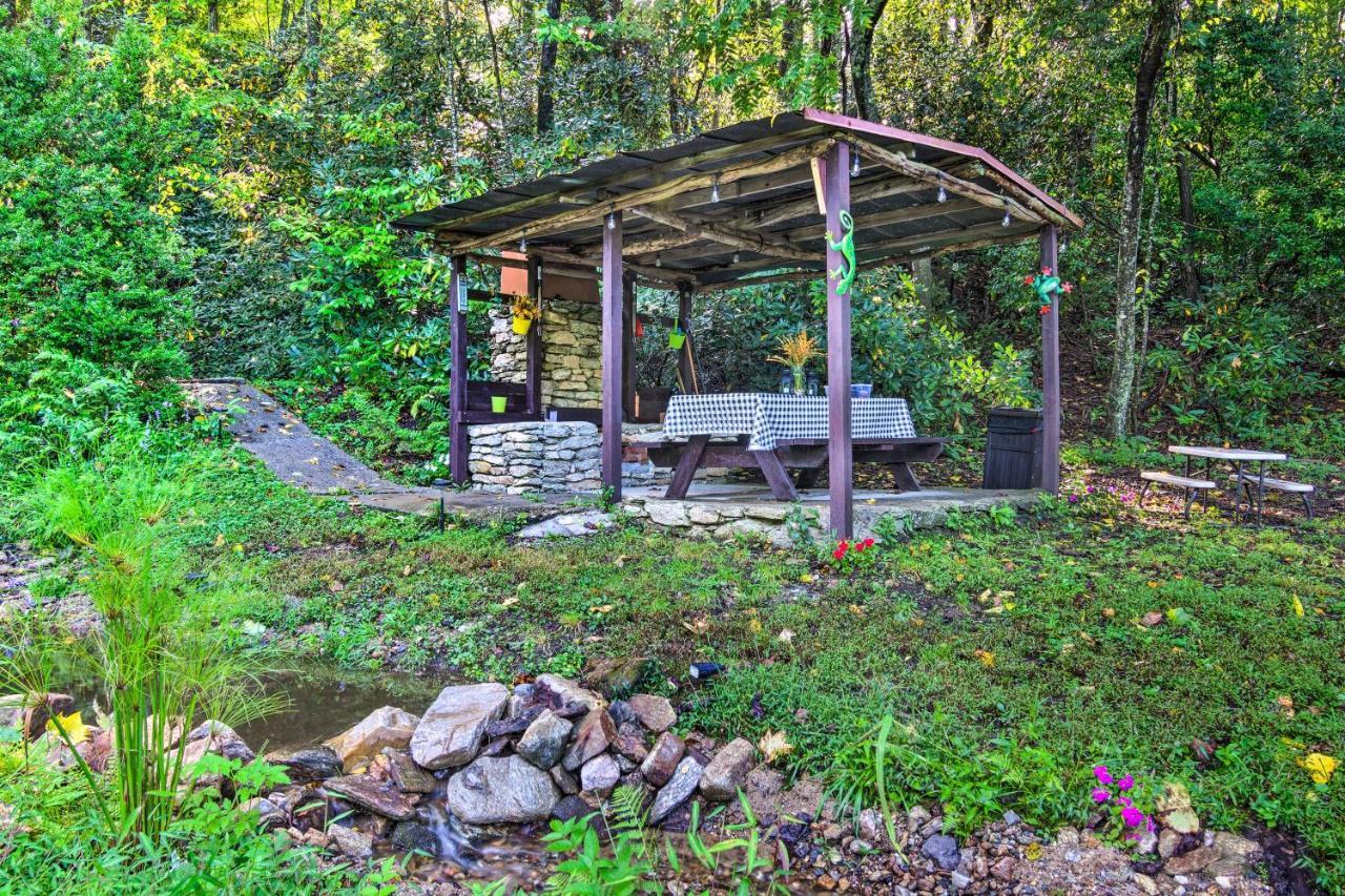 Shaw Creek Cottage With Fire Pit And Forest Views Hendersonville Extérieur photo
