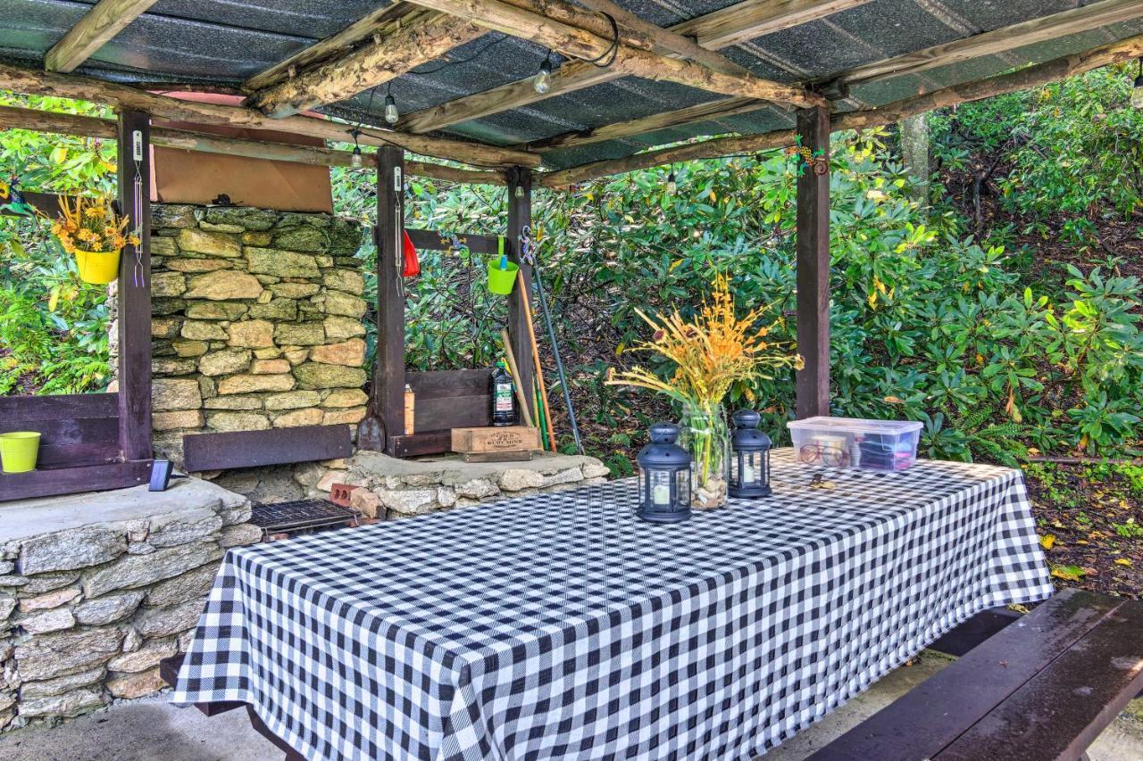 Shaw Creek Cottage With Fire Pit And Forest Views Hendersonville Extérieur photo